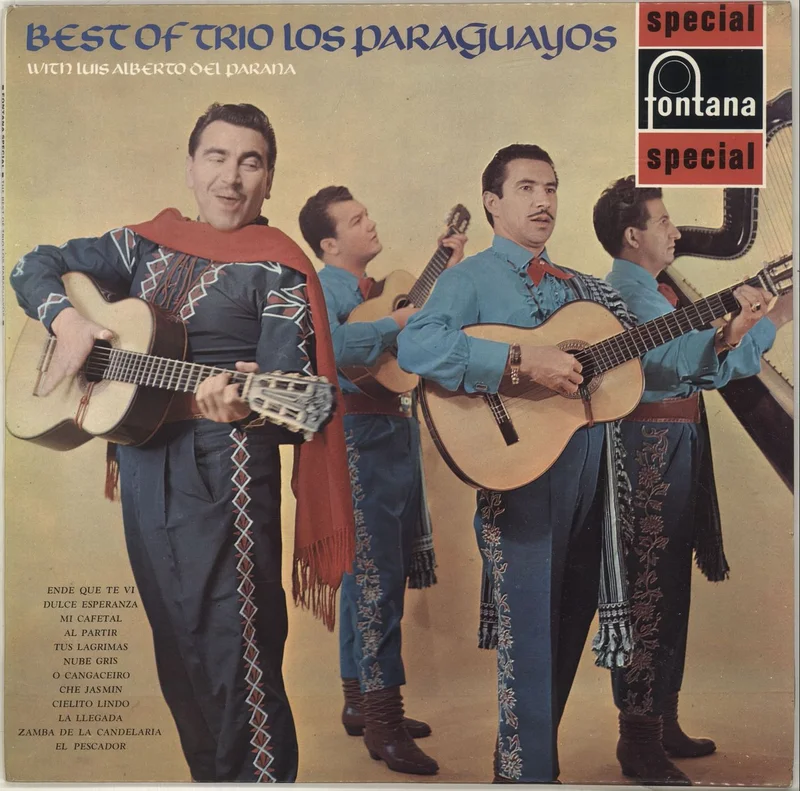Los Paraguayos Best Of Trio Los Paraguayos UK Vinyl LP