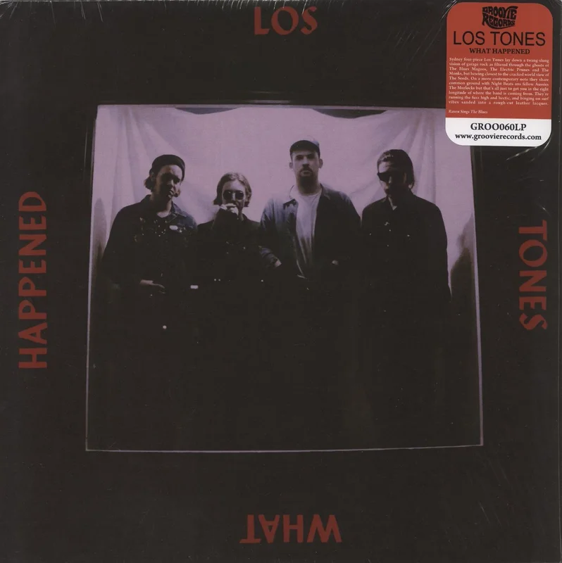 Los Tones What Happened - Red Vinyl Portuguese Vinyl LP