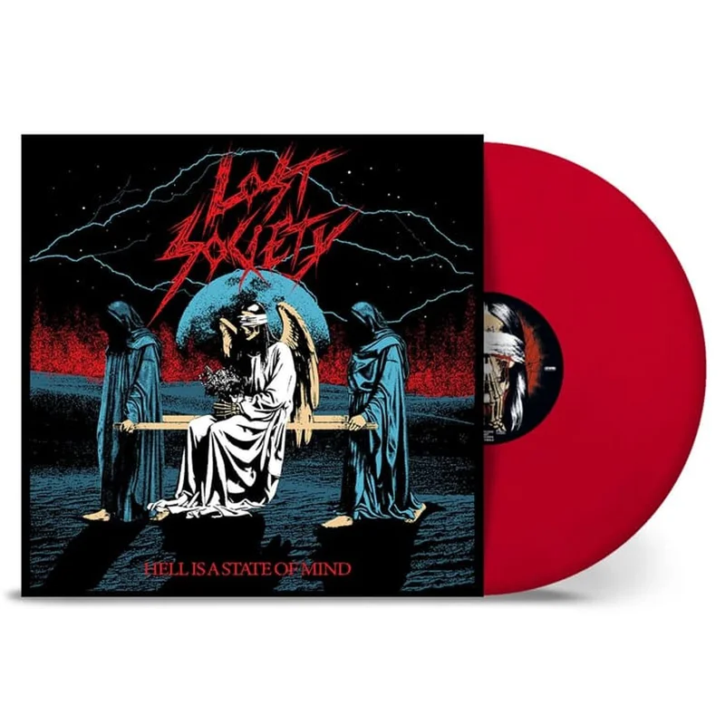 Lost Society Hell Is A State Of Mind - Red Vinyl - Sealed UK Vinyl LP