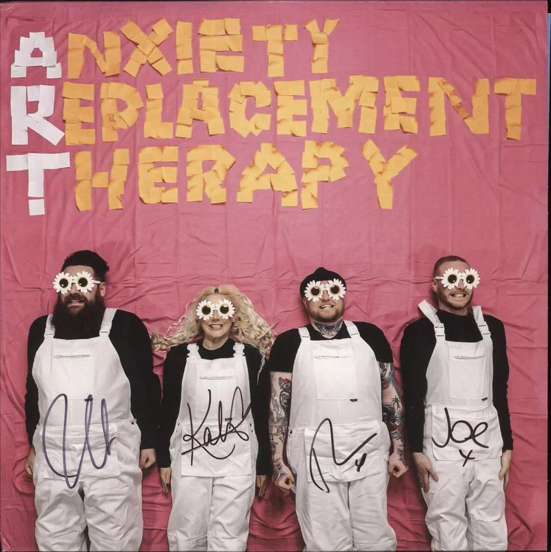 Lottery Winners Anxiety Replacement Therapy - Picture Disc - Autographed UK Picture disc LP