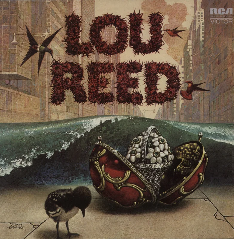 Lou Reed Lou Reed - Front Laminated sleeve UK Vinyl LP