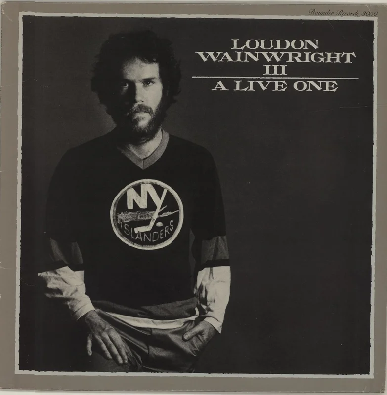 Loudon Wainwright III A Live One US Vinyl LP