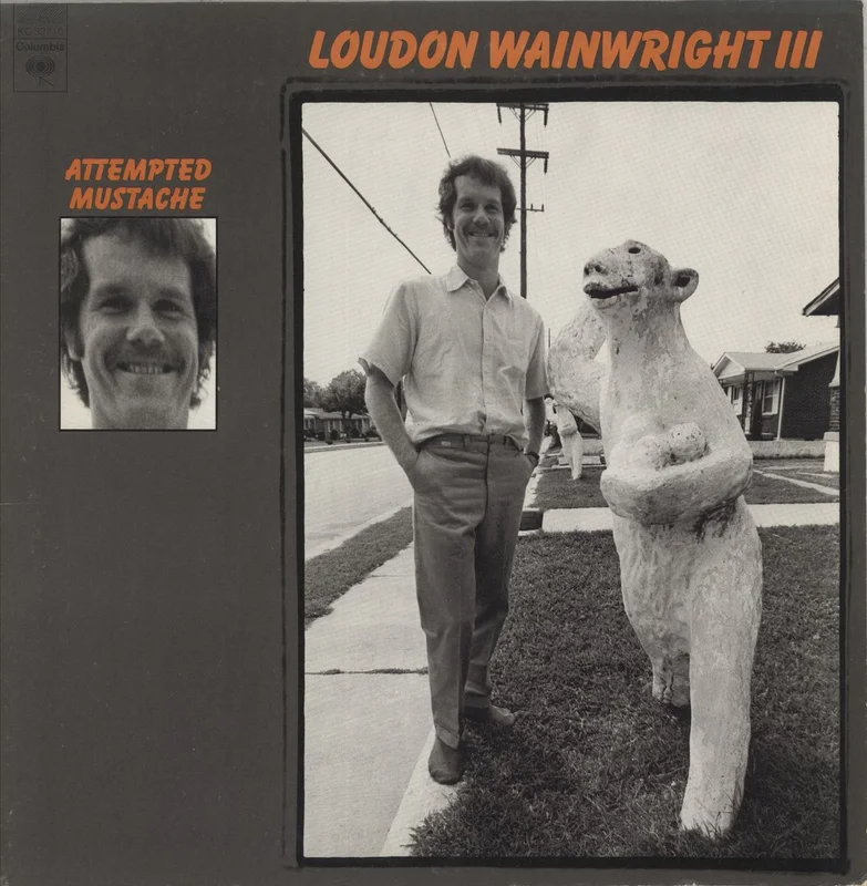 Loudon Wainwright III Attempted Mustache - EX US Vinyl LP