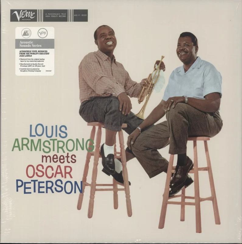 Louis Armstrong Louis Armstrong Meets Oscar Peterson - 180gm - Sealed US Vinyl LP