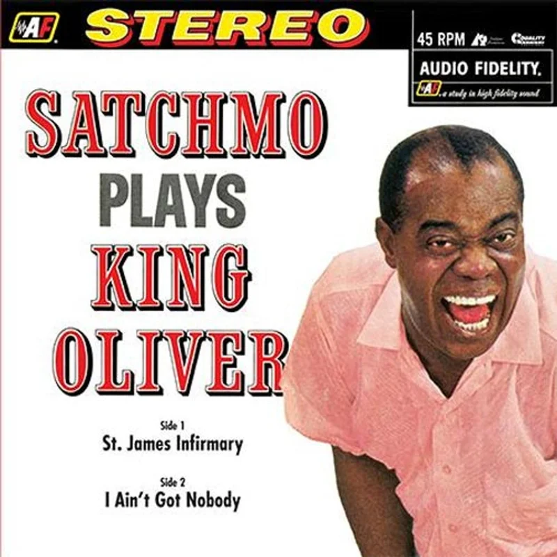 Louis Armstrong Satchmo Plays King Oliver (12", 45RPM, Analogue Productions)