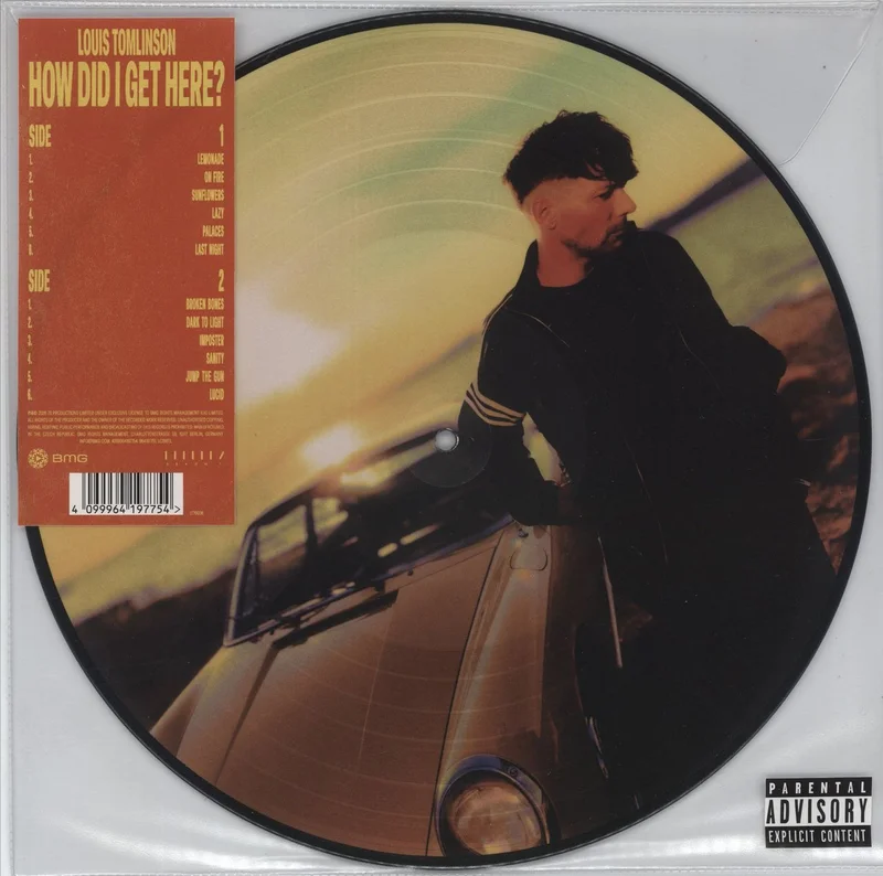 Louis Tomlinson How Did I Get Here? UK Picture disc LP