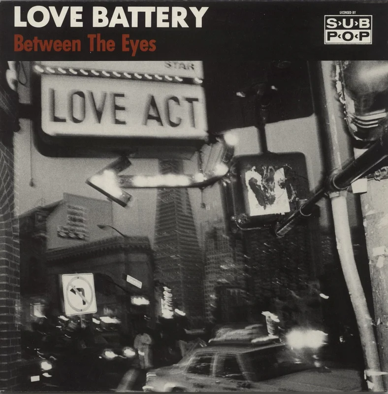 Love Battery Between The Eyes UK Vinyl LP