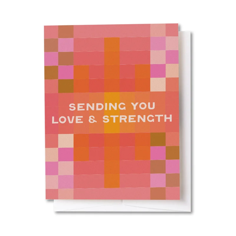 Love & Strength Gradient Card