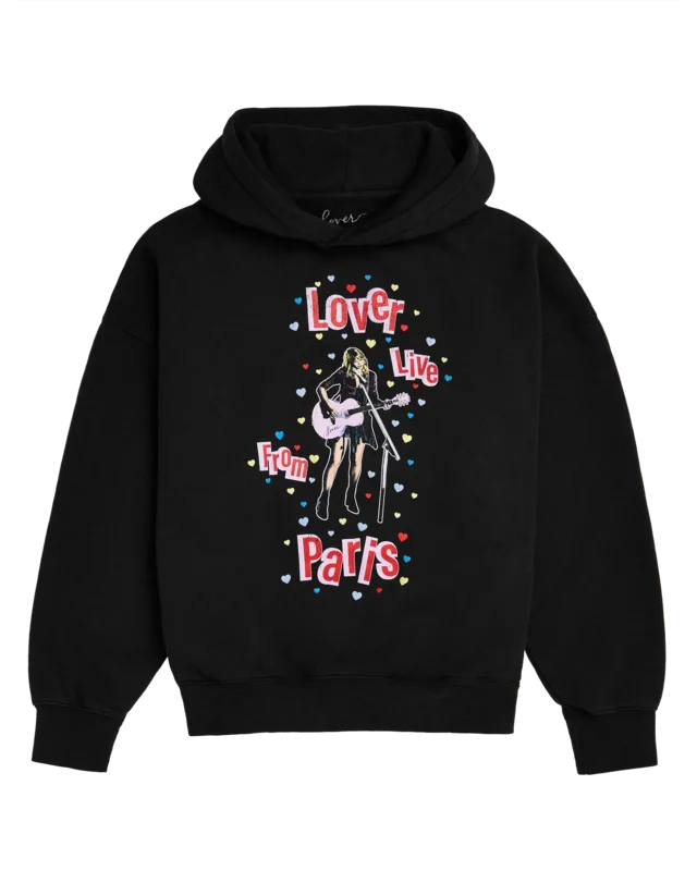 Lover Live From Paris Black Hoodie