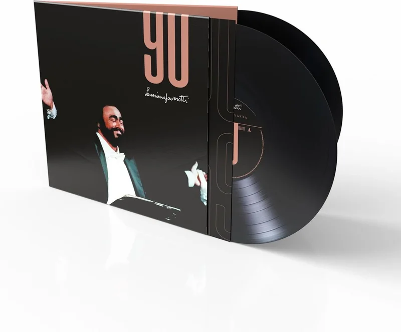 Luciano Pavarotti Novanta - Black Vinyl - Sealed UK 2-LP vinyl set