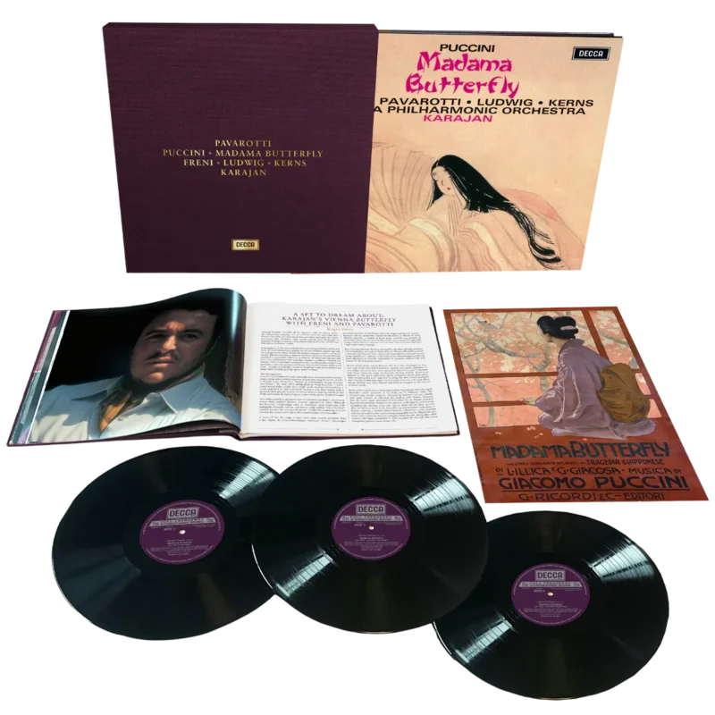 Luciano Pavarotti - Puccini: Madama Butterfly - LP Box Set