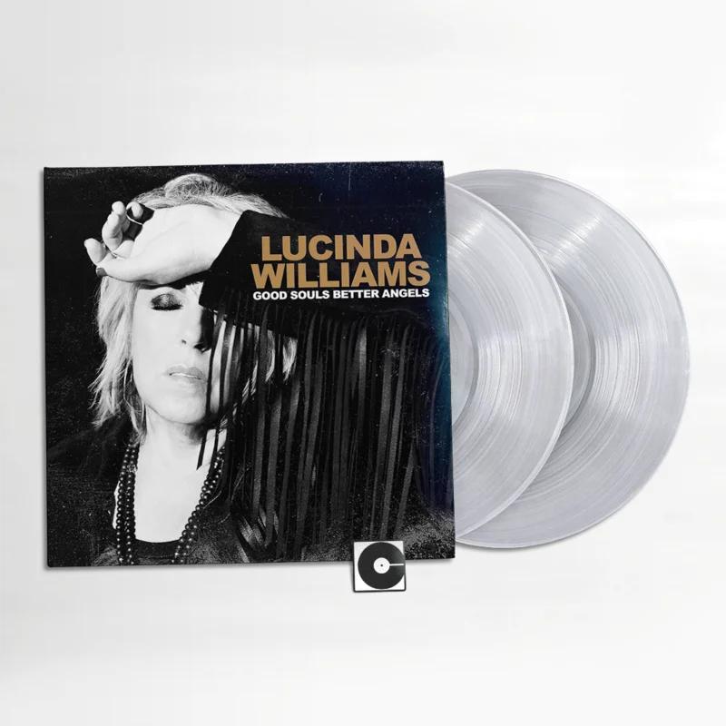 Lucinda Williams - "Good Souls Better Angels" Indie Exclusive - Clear Vinyl