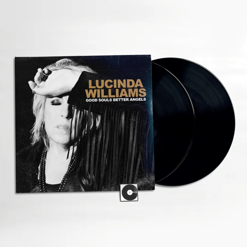 Lucinda Williams - "Good Souls Better Angels" Standard - Black Vinyl