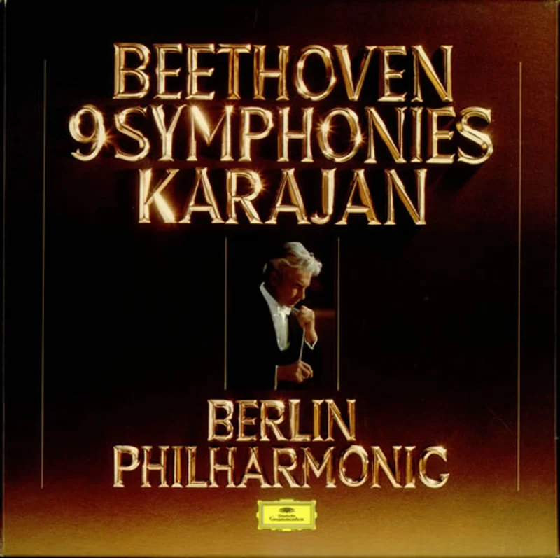 Ludwig Van Beethoven 9 Symphonies German Vinyl box set