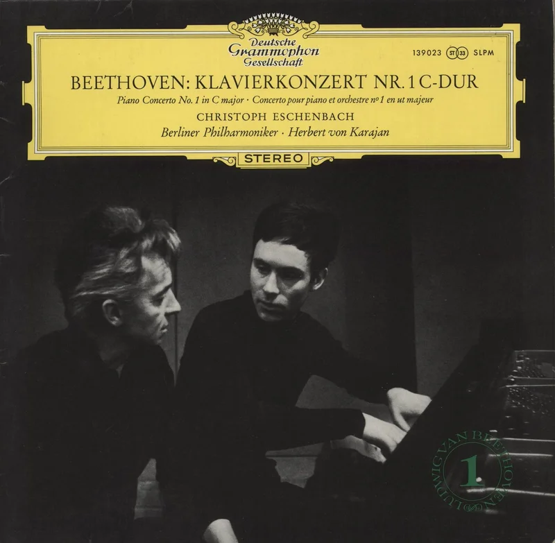 Ludwig Van Beethoven Beethoven: Klavierkonzert Nr. 1 C-dur German Vinyl LP
