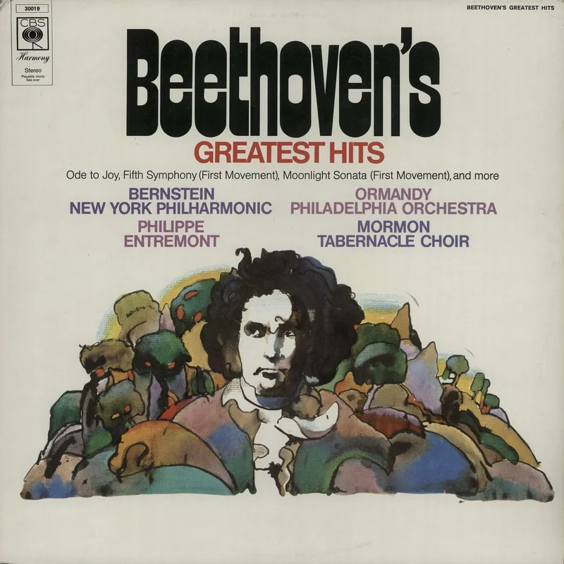Ludwig Van Beethoven Beethoven's Greatest Hits UK Vinyl LP