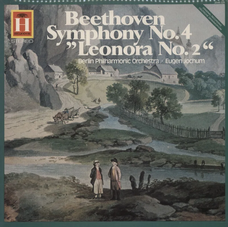 Ludwig Van Beethoven Beethoven: Symphony No.4, Leonora No.2Symphony No.4, Leonora No.2 UK Vinyl LP