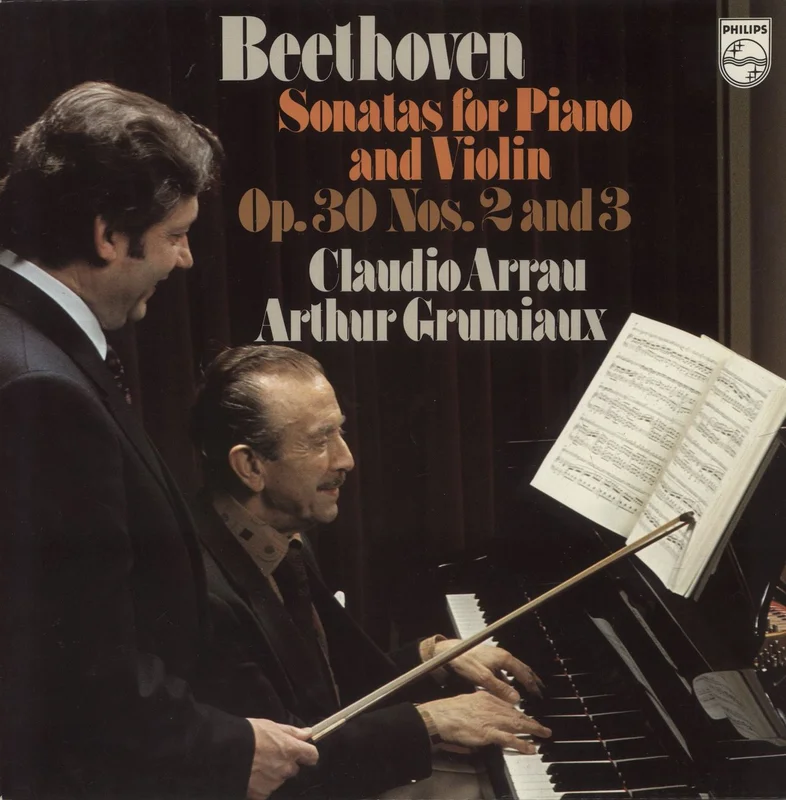 Ludwig Van Beethoven Sonatas For Piano And Violin Op.30, Nos. 2 And 3 Dutch Vinyl LP