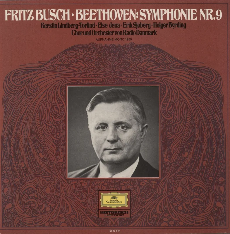Ludwig Van Beethoven Symphonie No.9 In D Minor Op. 125 - White Label Test Pressing German Promo Vinyl LP