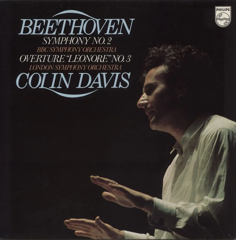 Ludwig Van Beethoven Symphony No. 2 / Overture 'Leonore' No. 3 Dutch Vinyl LP