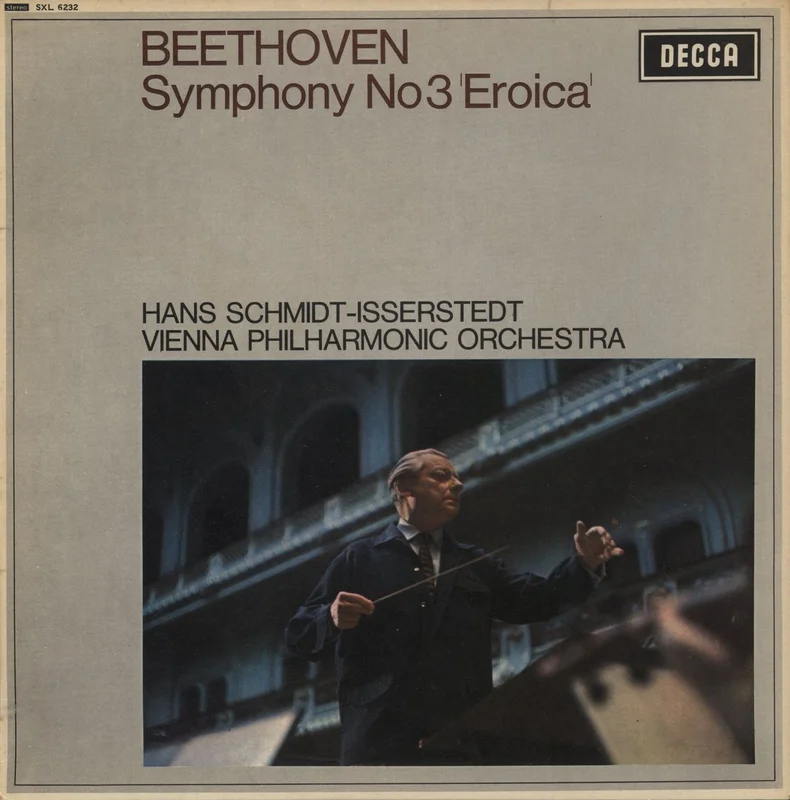 Ludwig Van Beethoven Symphony No 3 in E Flat Major, Op.55 'Eroica' - ED1 UK Vinyl LP