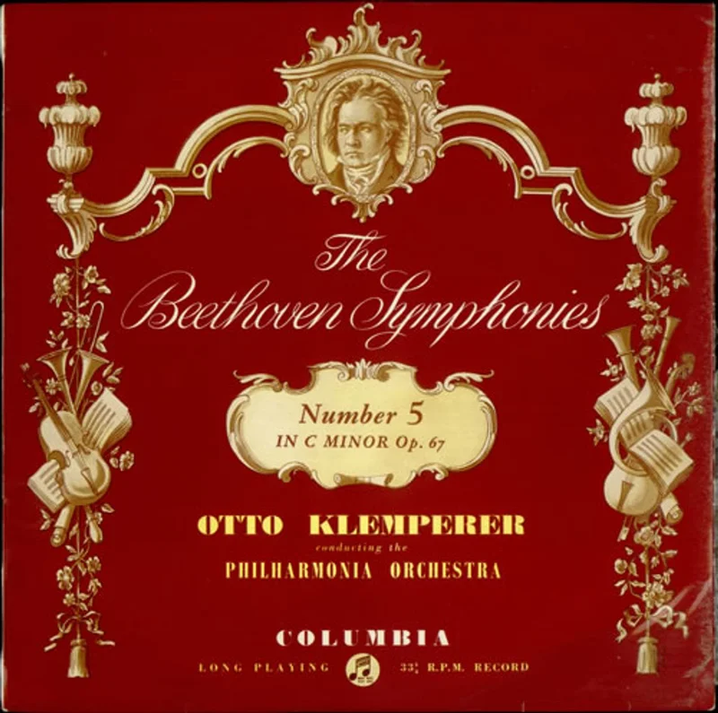 Ludwig Van Beethoven Symphony No. 5 in C minor, Op. 67 UK 10" vinyl