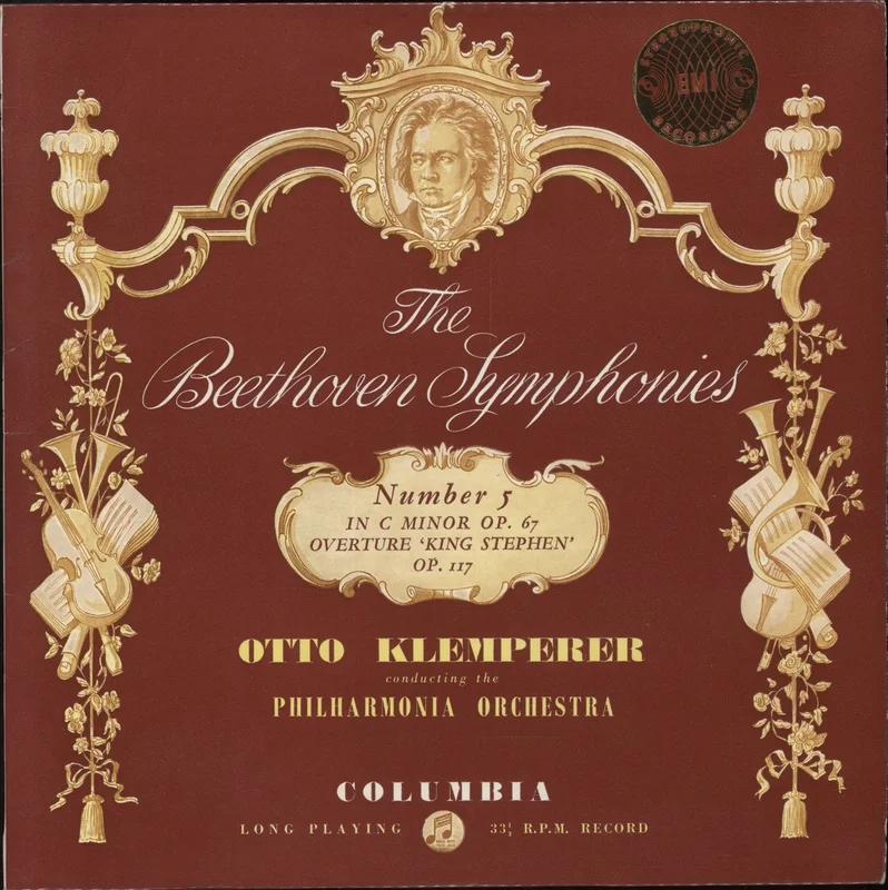 Ludwig Van Beethoven The Beethoven Symphonies: Number 5 - 3rd UK Vinyl LP