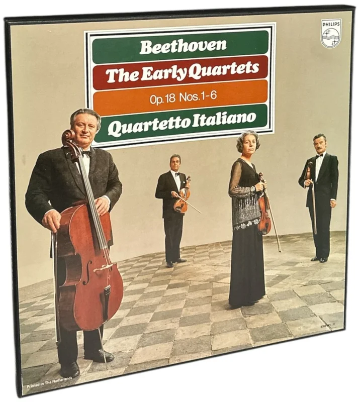 Ludwig Van Beethoven The Early Quartets Op. 18 Nos. 1-6 US Vinyl box set
