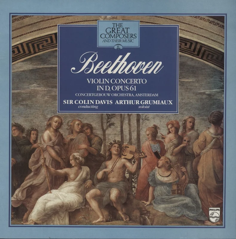 Ludwig Van Beethoven Violin Concerto in D, Opus 61+ Magazine UK Vinyl LP