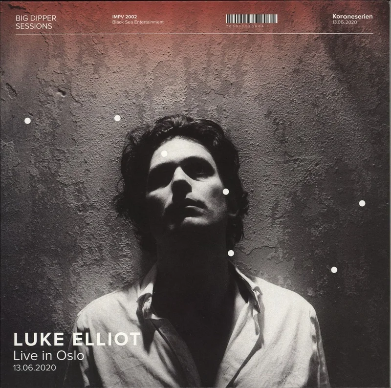 Luke Elliot Live In Oslo 13.06.2020 Norwegian Promo Vinyl LP