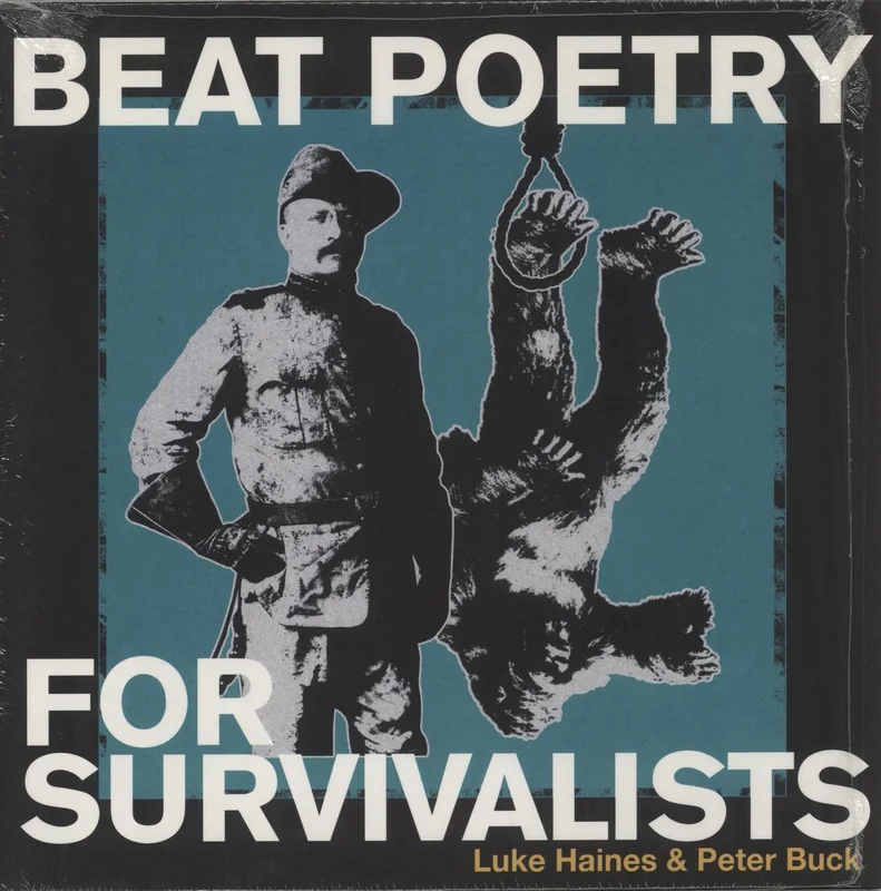 Luke Haines Beat Poetry For Survivalists UK Vinyl LP