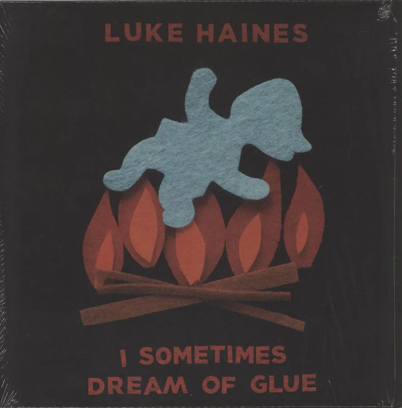 Luke Haines I Sometimes Dream Of Glue + Opened Shrinkwrap UK Vinyl LP