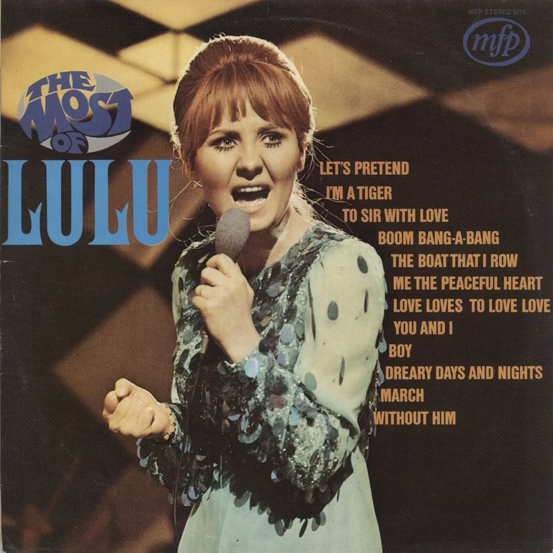 Lulu The Most Of Lulu - Textured Sleeve UK Vinyl LP