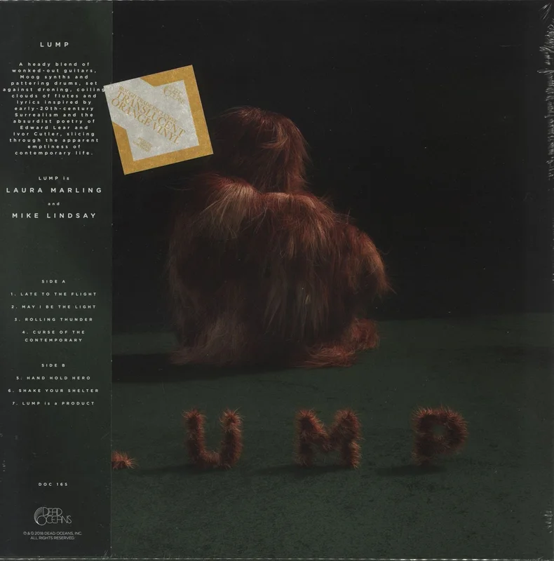Lump Lump - Orange Vinyl + Obi - Sealed UK Vinyl LP