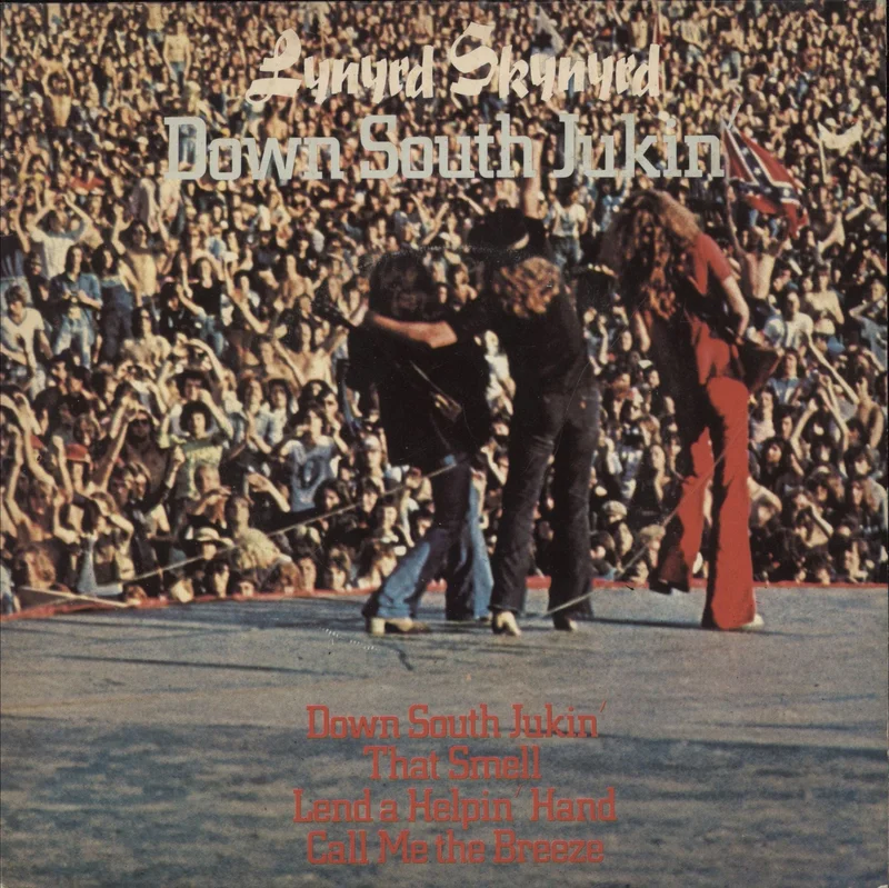 Lynyrd Skynyrd Down South Jukin' UK 7" vinyl