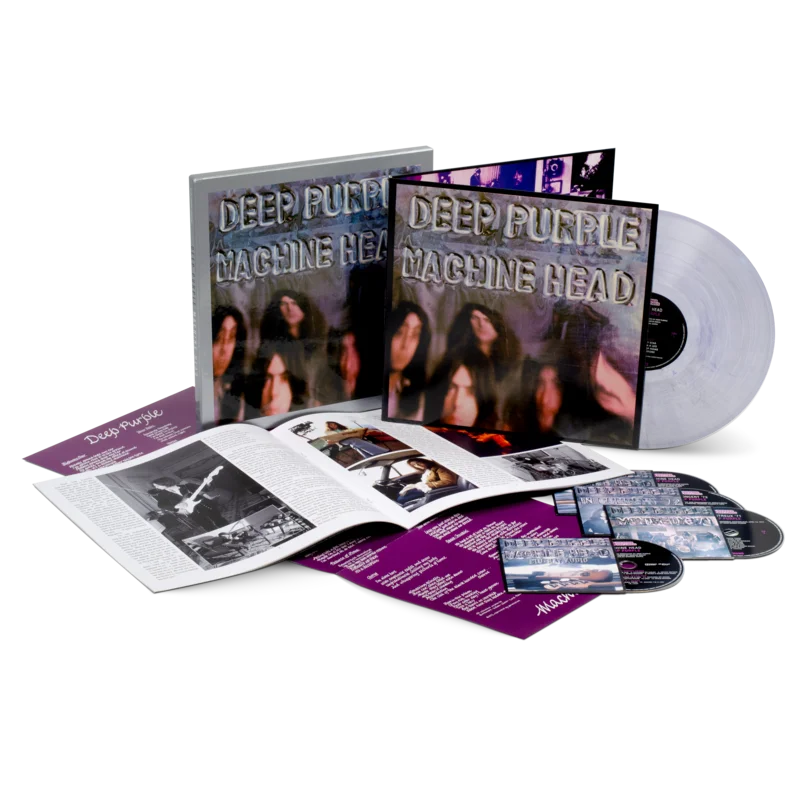 Machine Head (50th Anniversary); Limited Deluxe Vinyl LP, 3CD + Blu-Ray Box Set