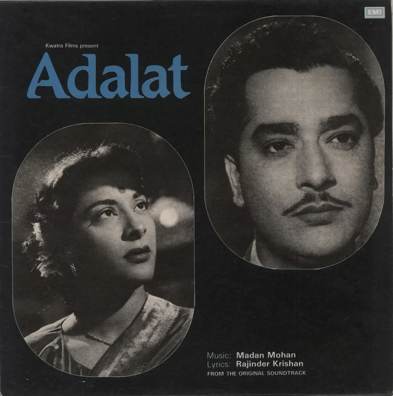 Madan Mohan Adalat Indian Vinyl LP