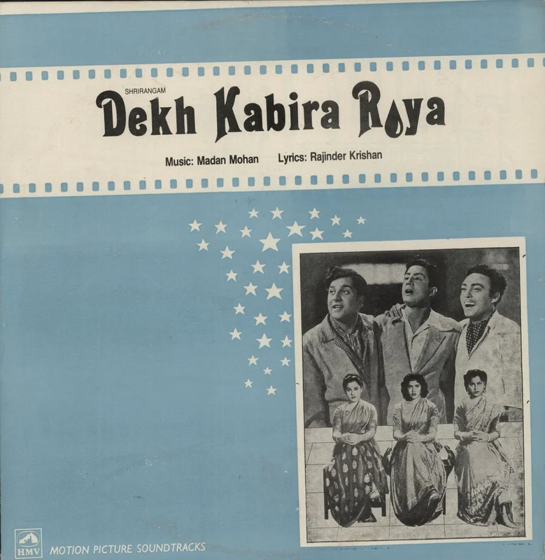 Madan Mohan Dekh Kabira Roya Indian Vinyl LP