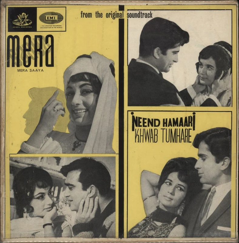 Madan Mohan Mera Saaya / Neend Hamari Khwab Tumhare Indian Vinyl LP