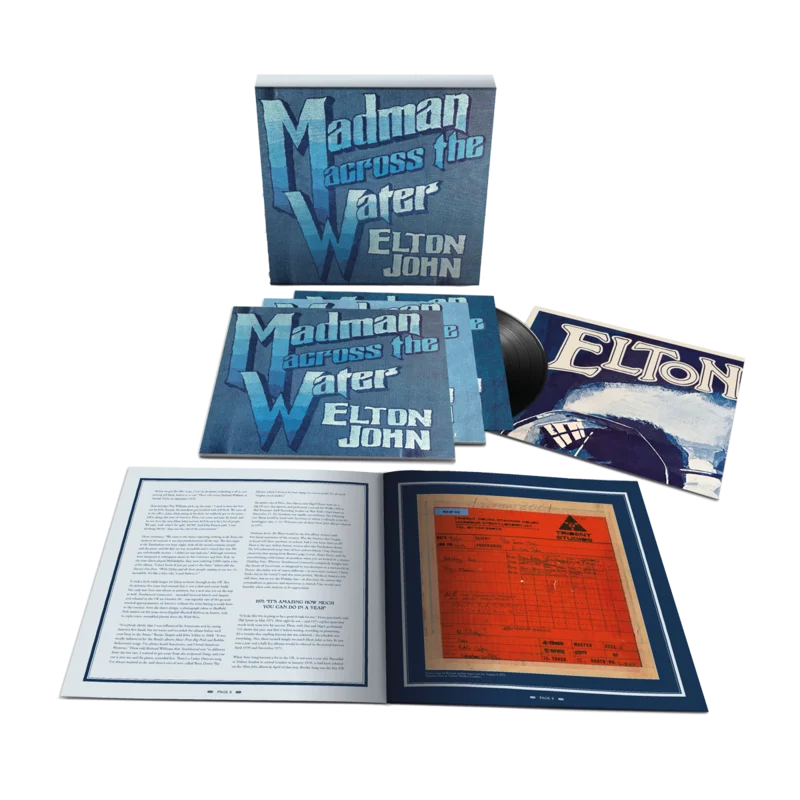 Madman Across The Water (50th Anniversary): Vinyl 4LP Boxset