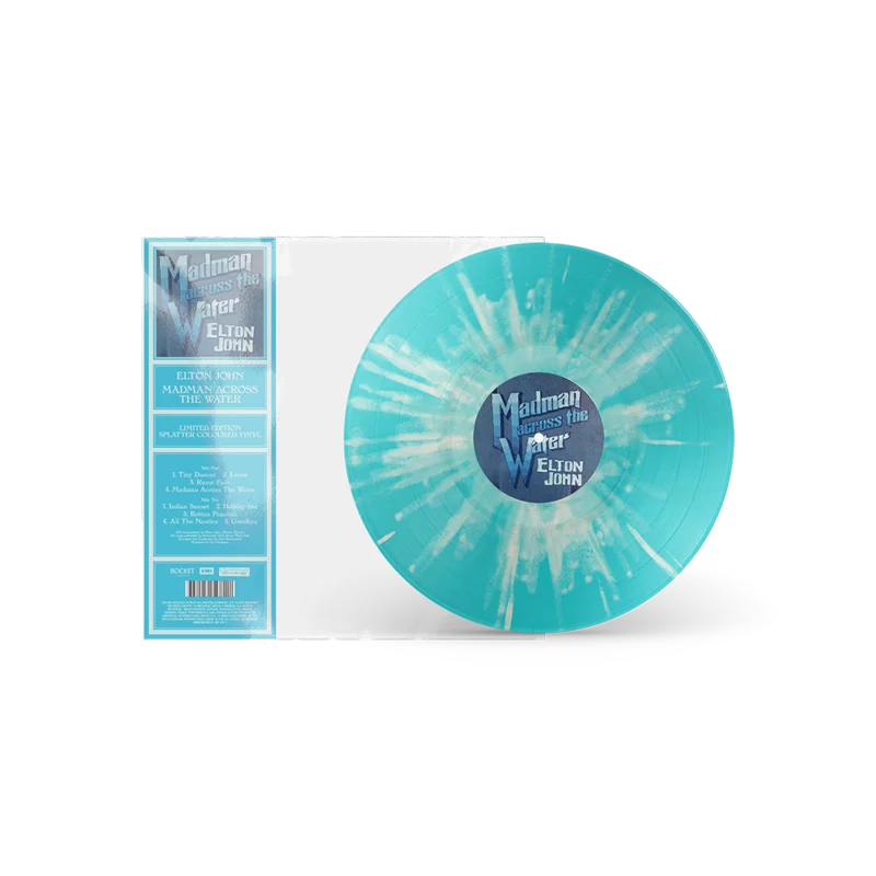 Madman Across The Water: Limited Edition Splatter Vinyl LP