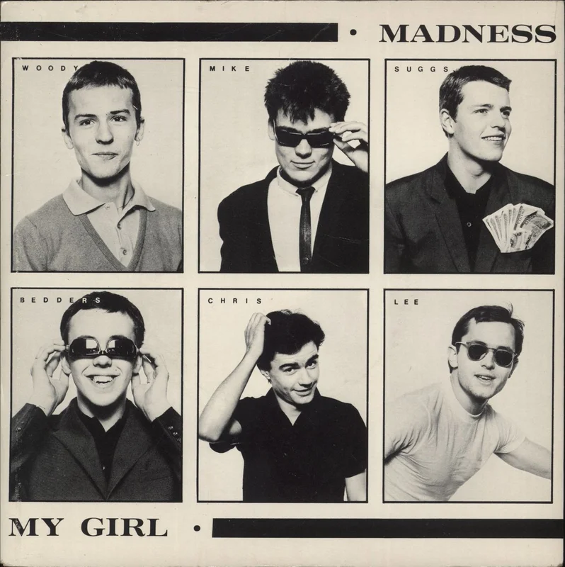 Madness My Girl - Wide - P/S UK 7" vinyl