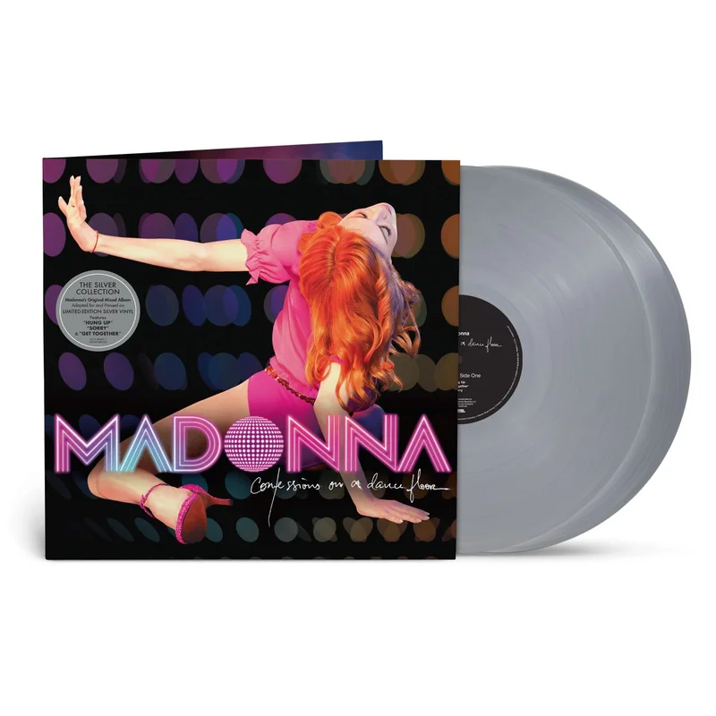 Madonna Confessions On A Dance Floor - Silver Vinyl - Sealed UK 2-LP vinyl set