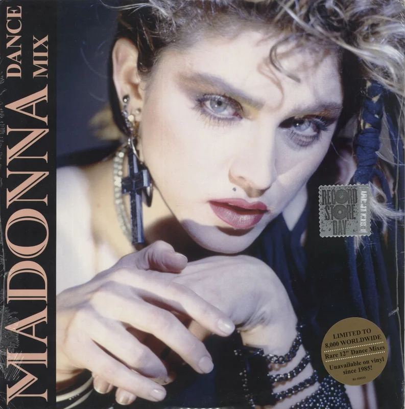 Madonna Dance Mix - RSD17 - Sealed - Marked Barcode UK Promo 12" vinyl