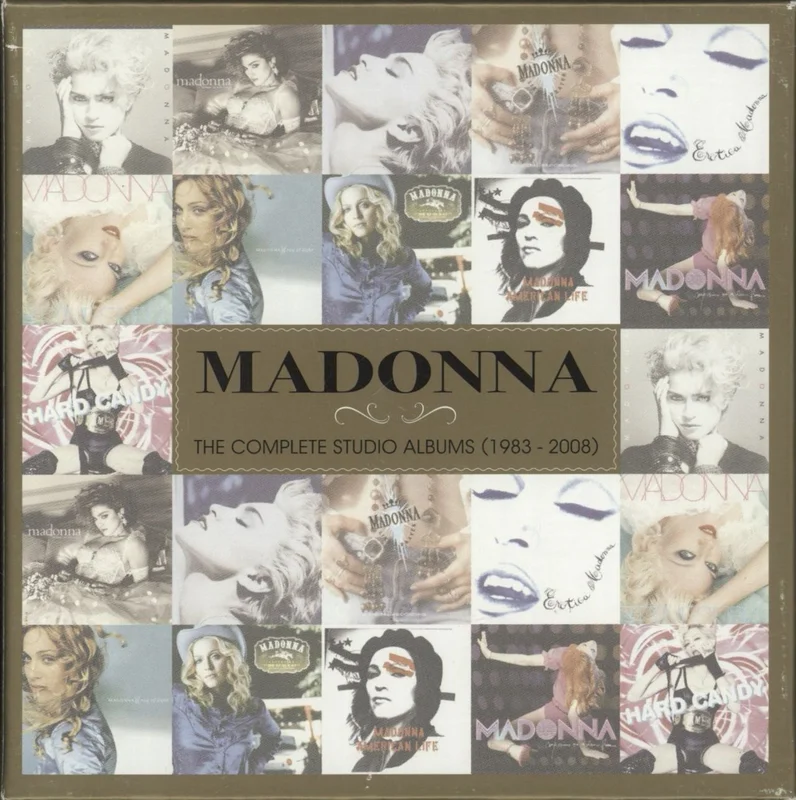 Madonna The Complete Studio Albums [1983-2008] UK CD album