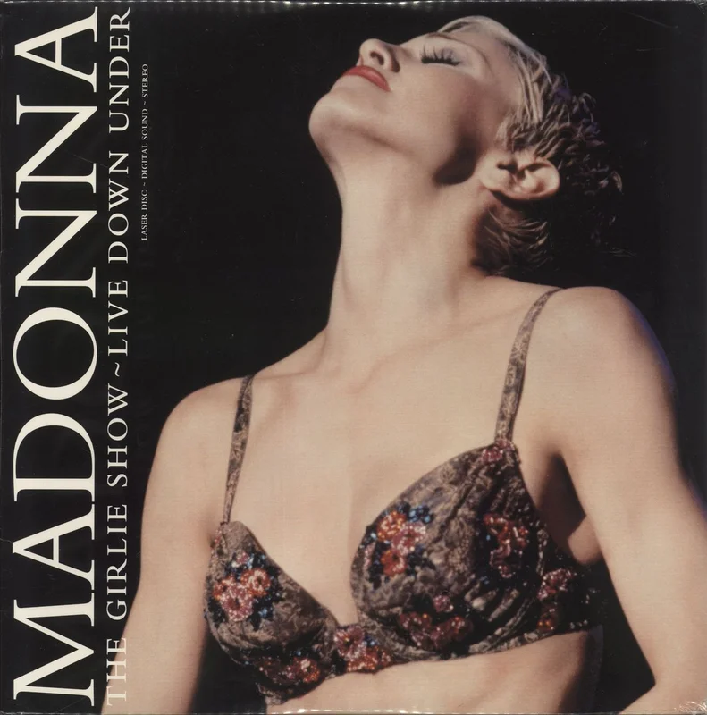 Madonna The Girlie Show - Live Down Under - Sealed European Laserdisc