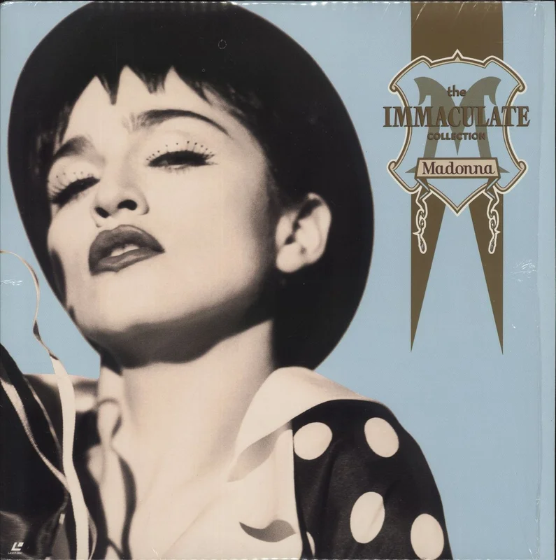 Madonna The Immaculate Collection - Shrink US Laserdisc