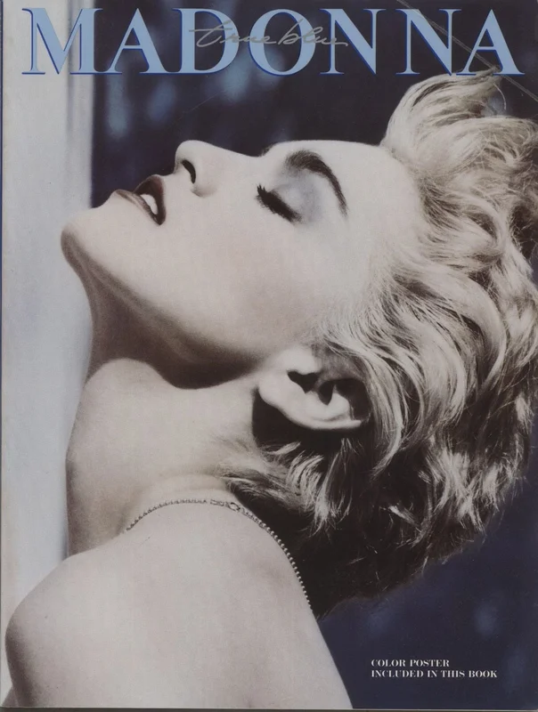 Madonna True Blue Songbook + poster US Book