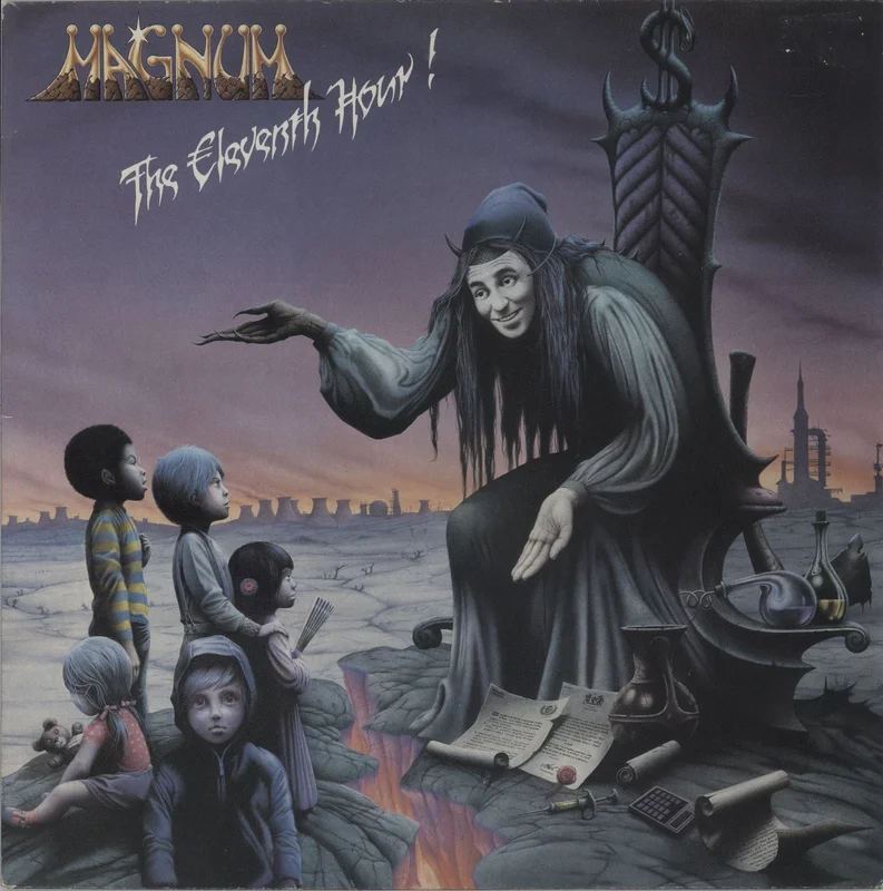 Magnum The Eleventh Hour! + Inner UK Vinyl LP