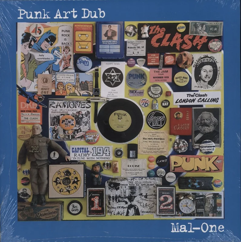 MAL-ONE Punk Art Dub UK Vinyl LP